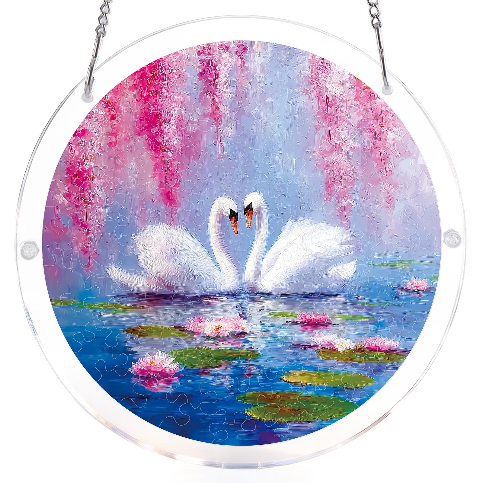 kaayee-suncatcher-puzzle-swans-blossom-suncatcher-small image 7