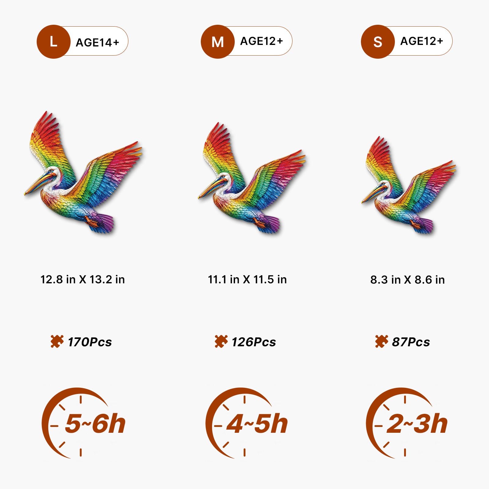 kaayee-wooden-rainbow-wings-holzpuzzle-medium-fl-gel image 5