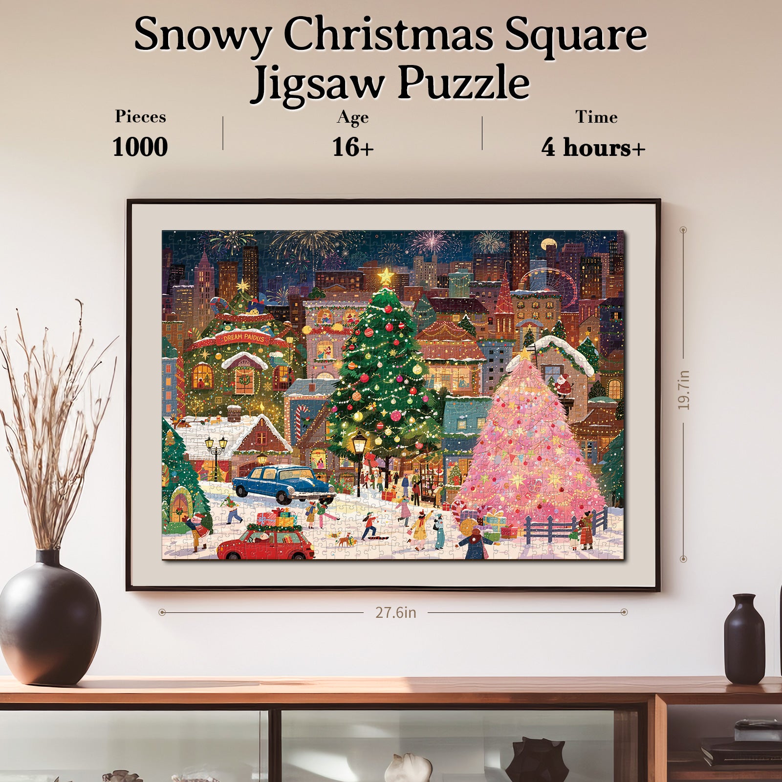 kaayee-snowy-christmas-square-puzzle-1000-teile-standard image 6