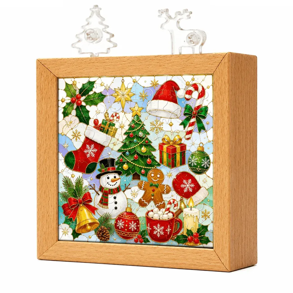 kaayee-night-light-snow-festival-nachtlicht-holzrahmen image 1
