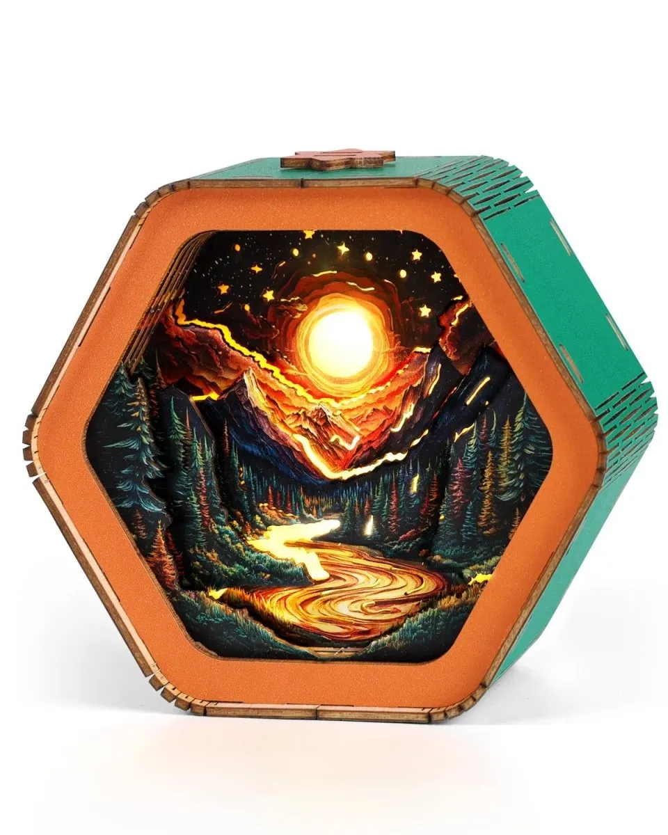 kaayee-night-light-iridescent-sunset-holz-nachtlicht-3d-puzzle image 1
