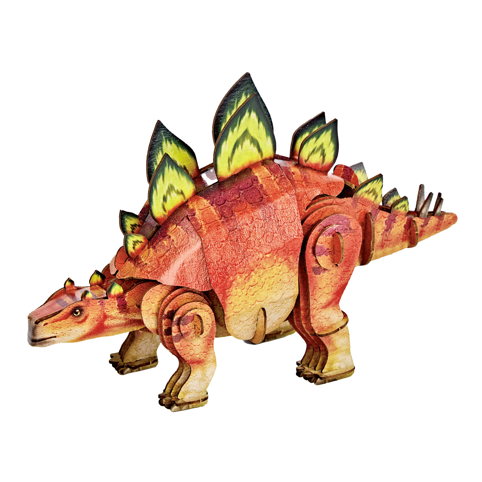 cubicfun-age-of-dino-ds1198h-stegosaurus-3d-puzzle image 2