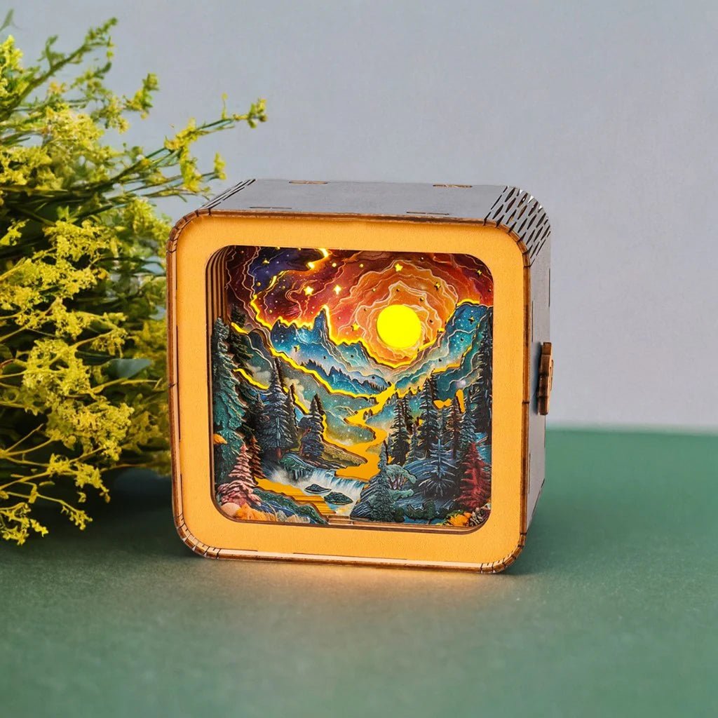 kaayee-fantasy-mountains-nachtlicht-holz-3d-puzzle-lampe image 5
