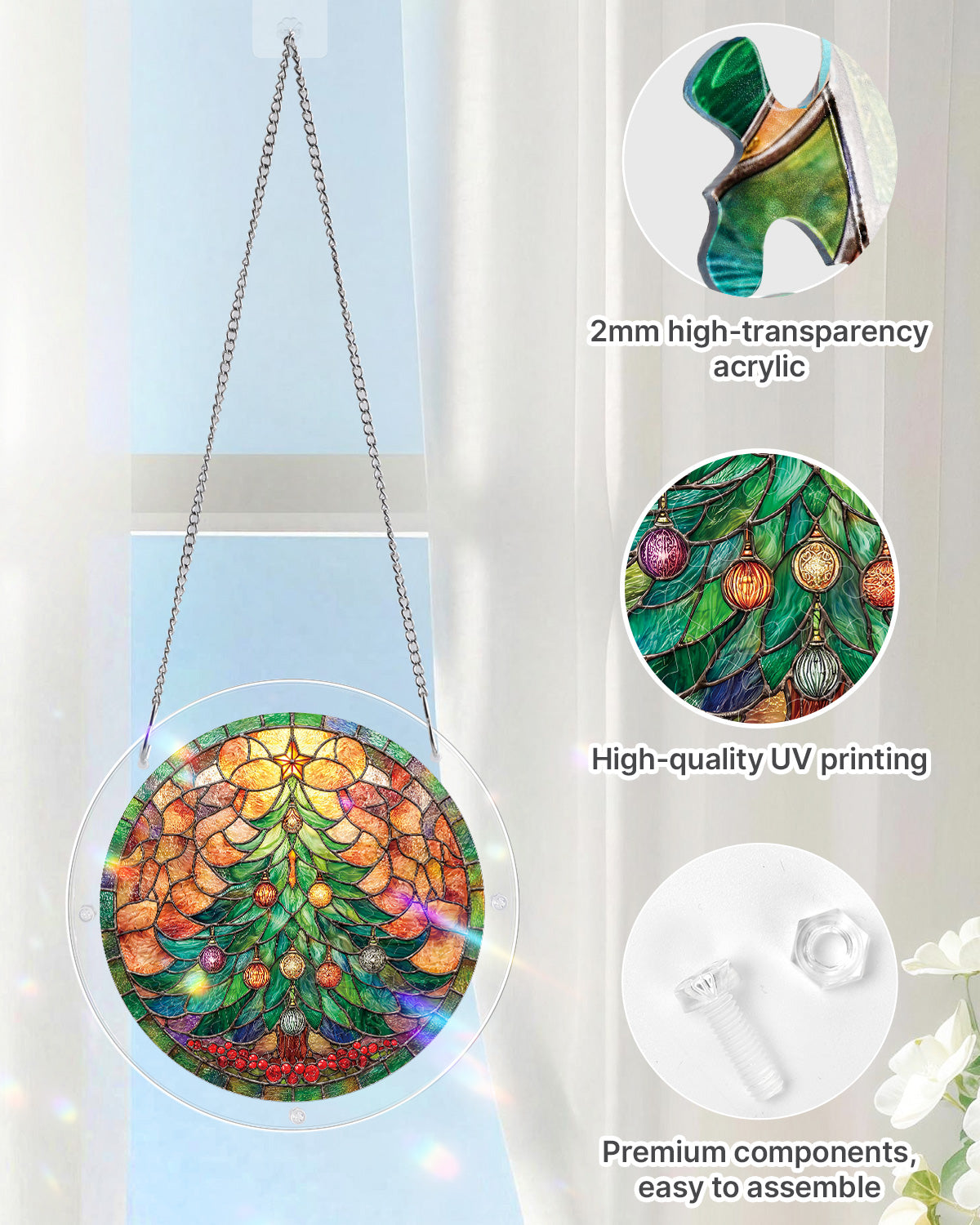 kaayee-christmas-glow-tree-suncatcher-medium-fensterbild image 4