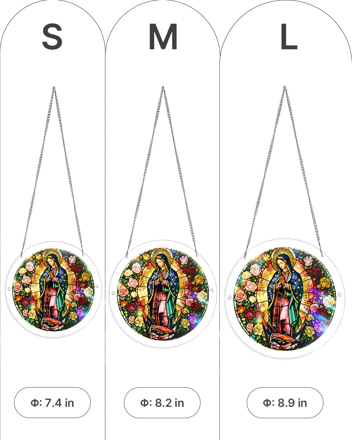 kaayee-suncatcher-light-of-prayer-fensterbild-large-22-6-cm image 5