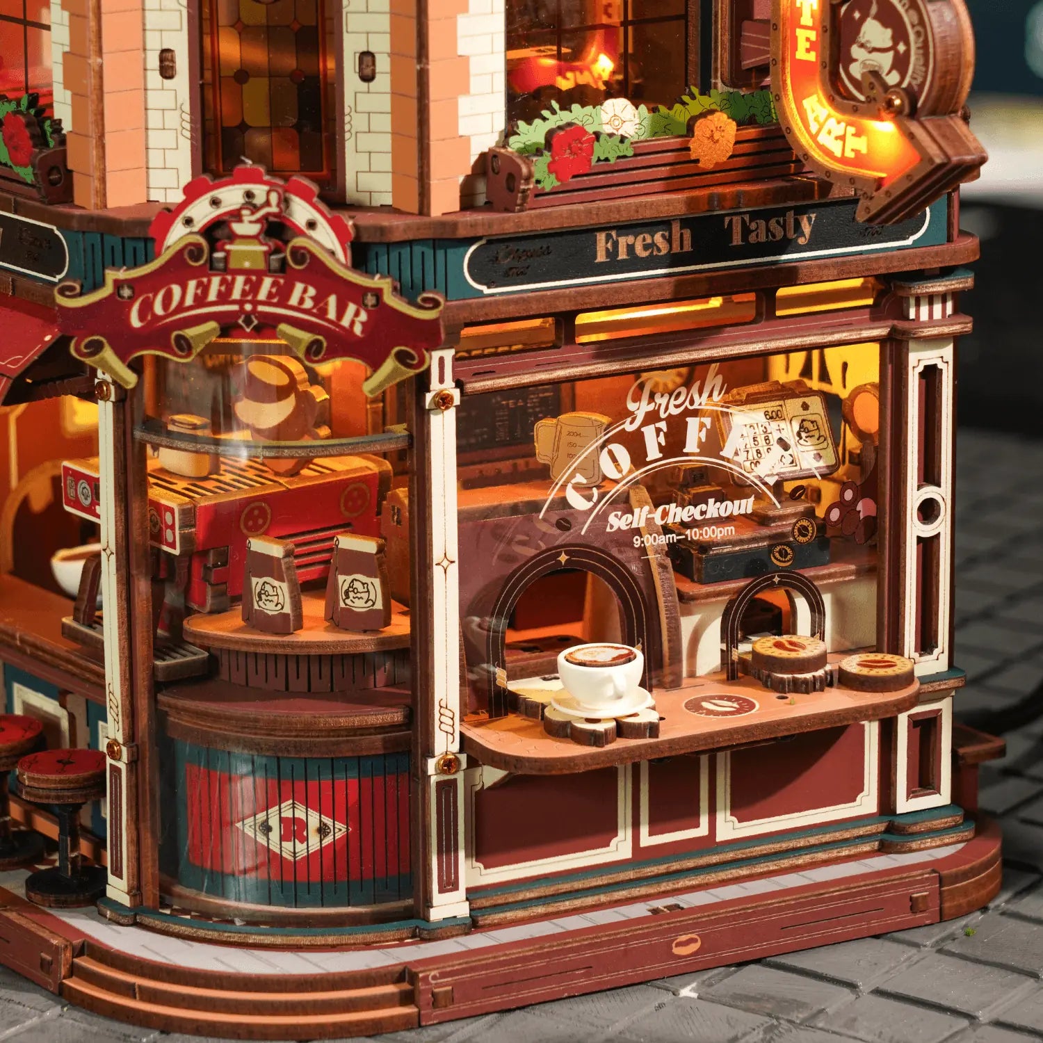 magicholz-dream-coffee-factory-3d-holzbausatz-starter-kit image 7