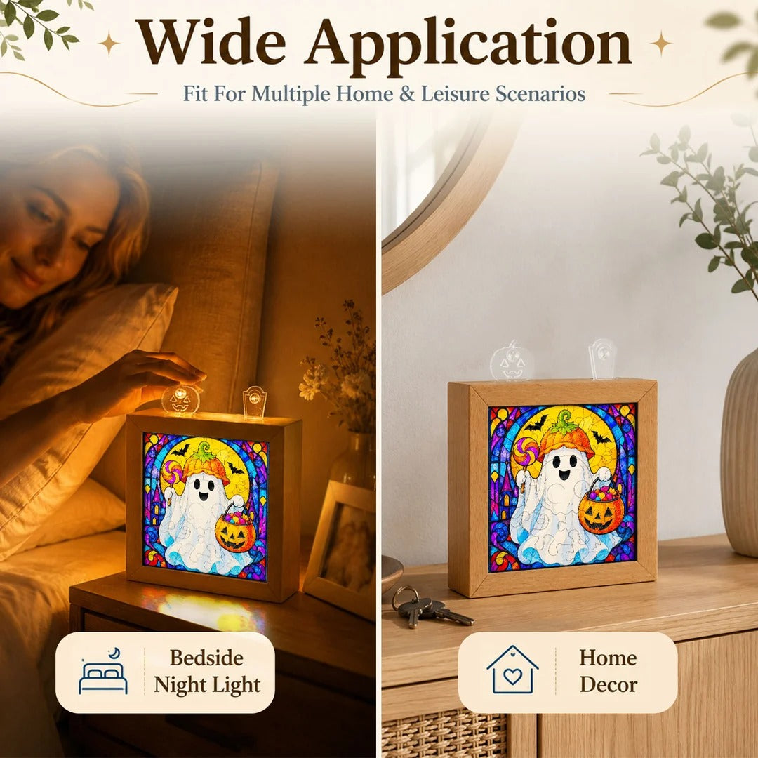 kaayee-night-light-little-ghost-brother-puzzle-nachtlicht image 3