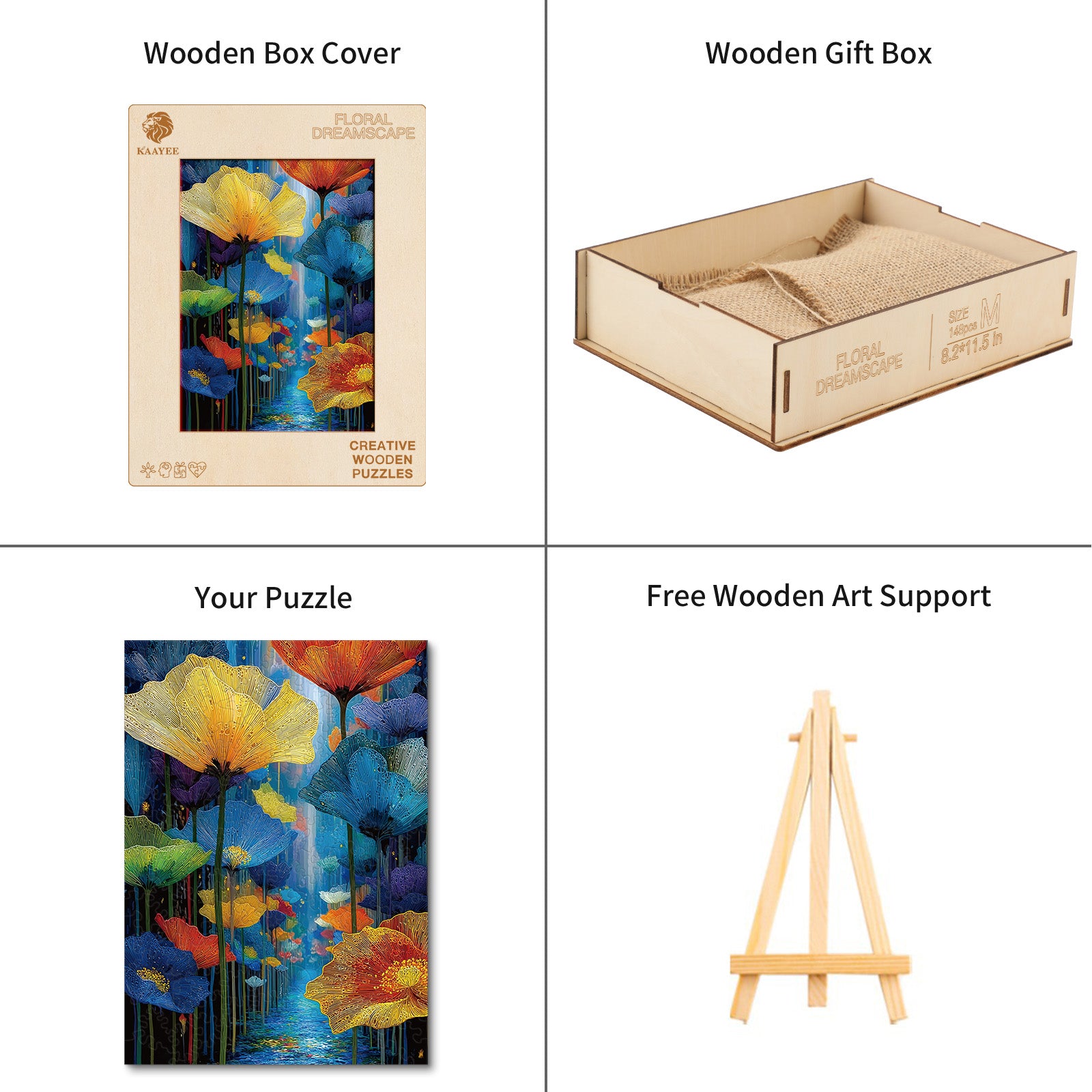 kaayee-wooden-puzzle-floral-dreamscape-holzpuzzle-medium image 4