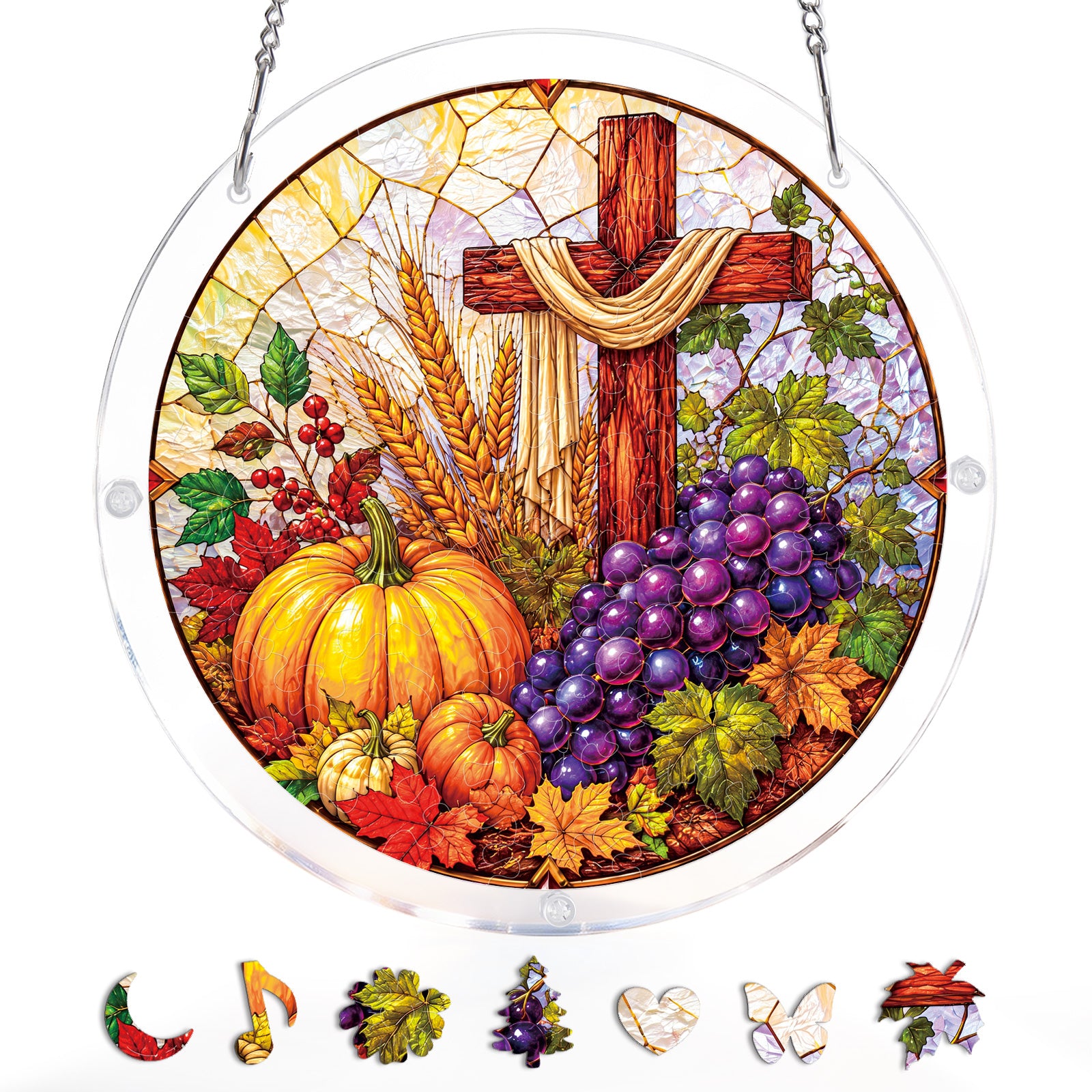 kaayee-harvest-blessings-suncatcher-medium-20-8-cm image 3