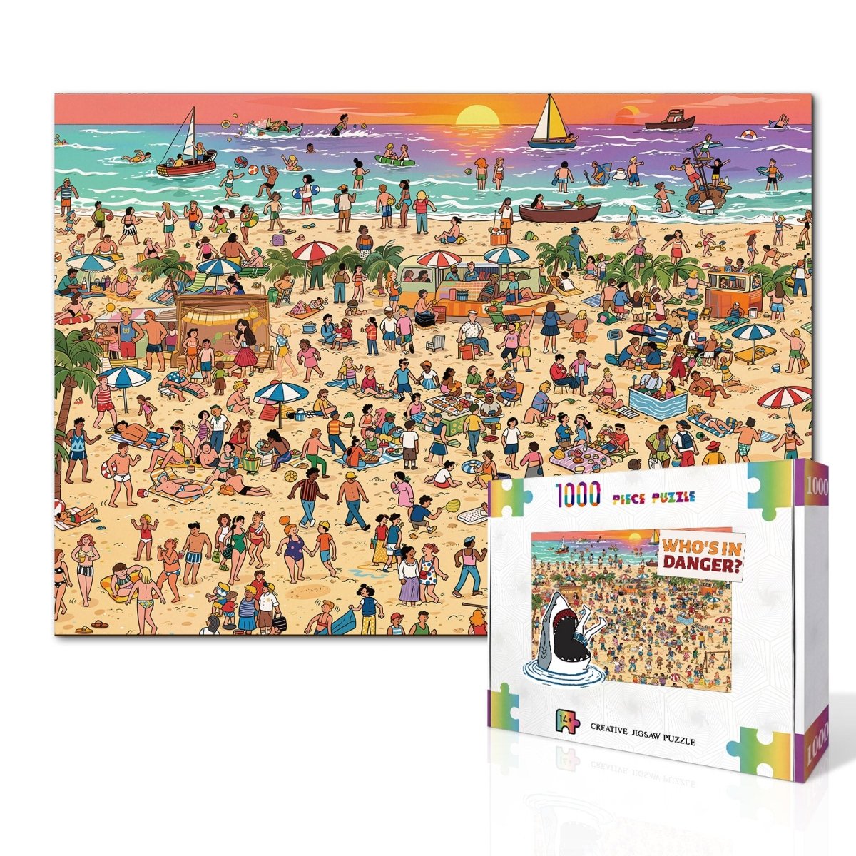 kaayee-sunset-beach-puzzle-1000-teile-standard-suchbild image 2