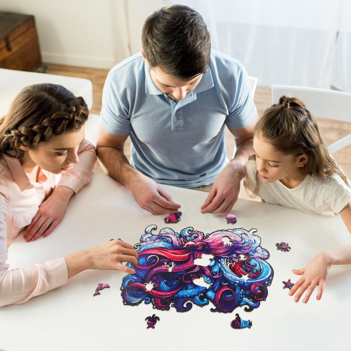 kaayee-wooden-puzzle-sea-octopus-holzpuzzle-m image 6