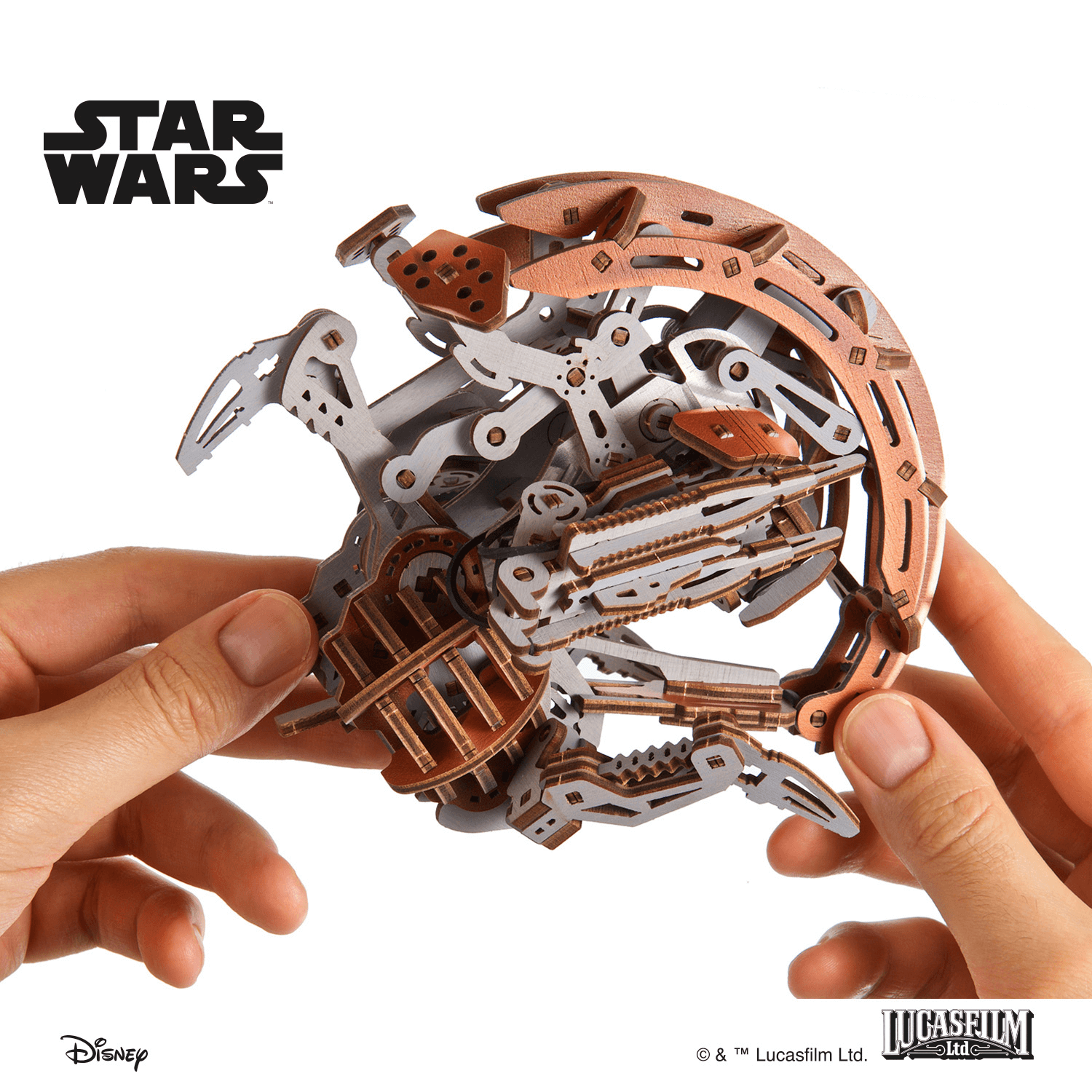 magicholz-mechanischer-bausatz-star-wars-droideka-holzmodell image 8