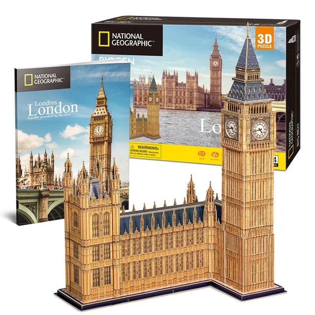 cubicfun-city-traveller-ds0992h-big-ben-3d-puzzle-london image 1