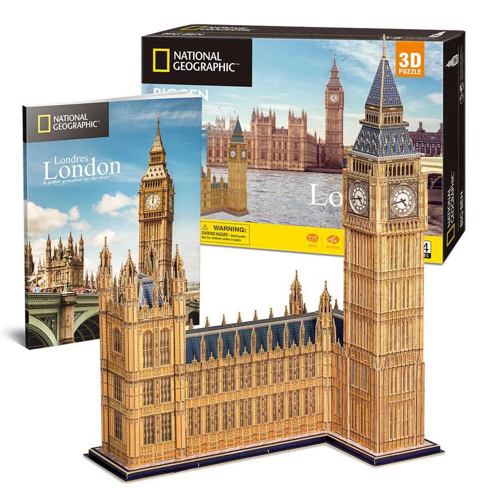 cubicfun-city-traveller-ds0992h-big-ben-3d-puzzle-london image 1