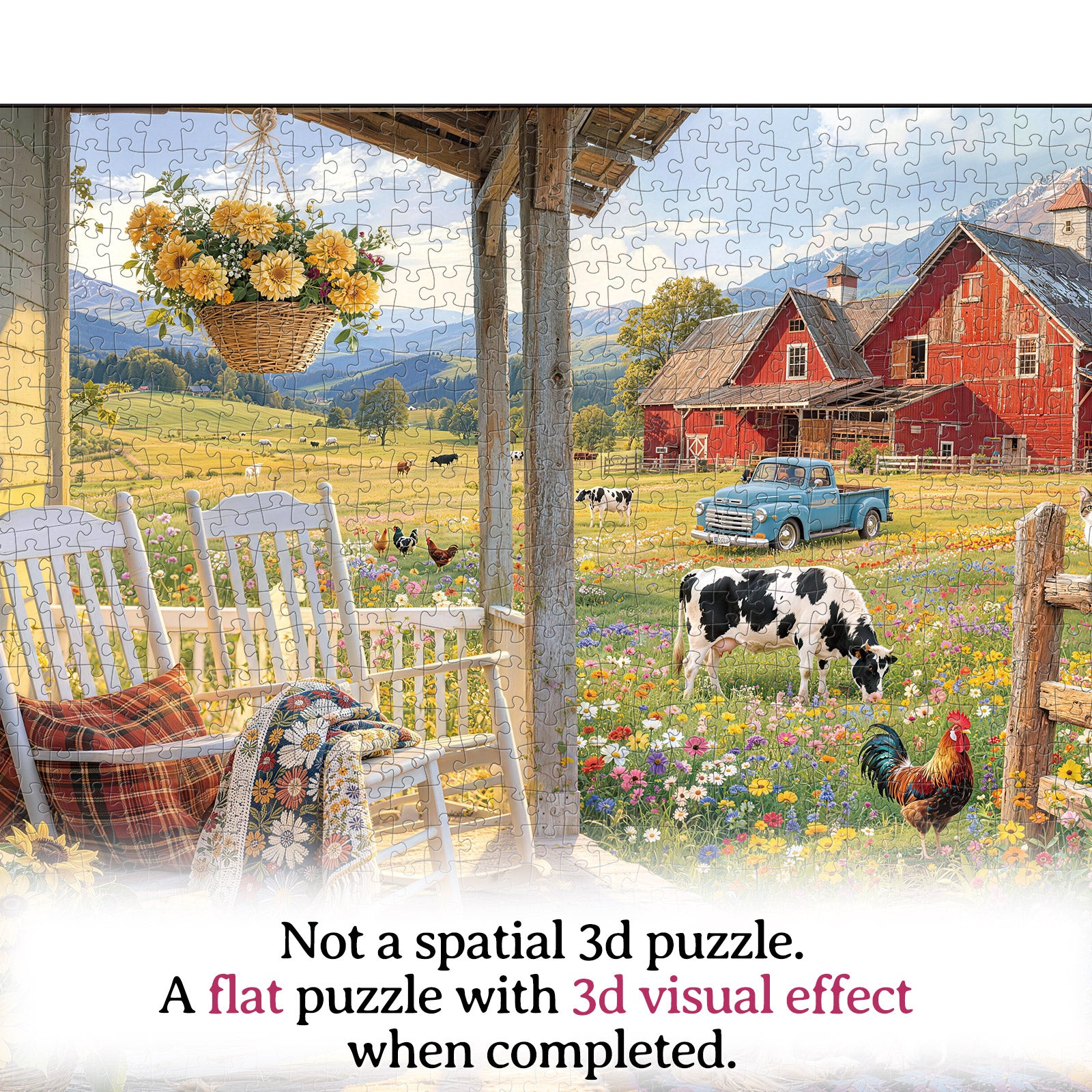 kaayee-1000-teile-puzzle-blooming-country-melody-blumenwiese image 5