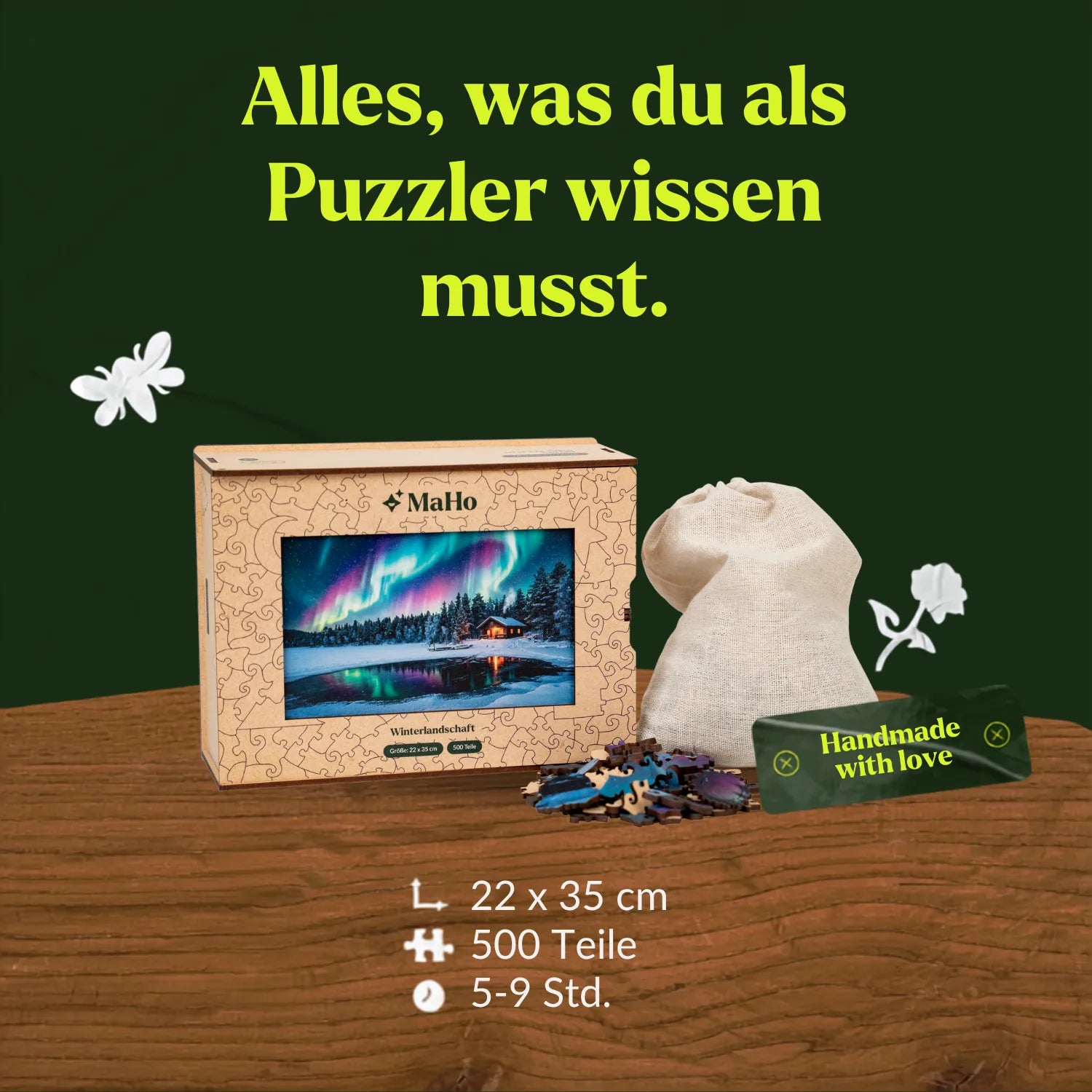 magicholz-winterlandschaft-holzpuzzle-500-teile-nordlichter image 6