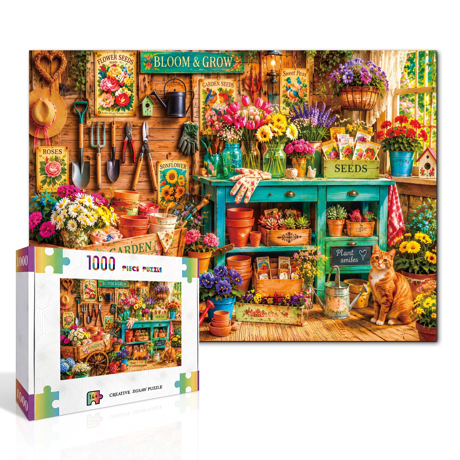 kaayee-cardboard-bloom-grow-puzzle-1000-teile-standard-edition image 2