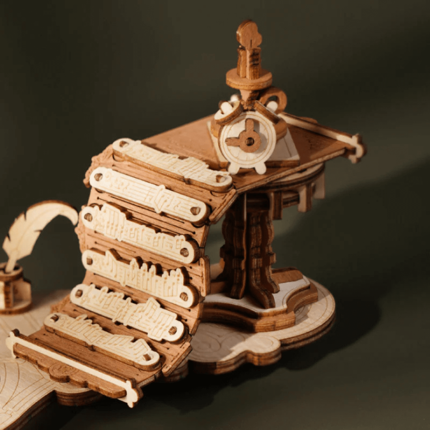 rolife-magic-harp-harfe-holzbausatz-spieluhr-mechanik-modell image 7