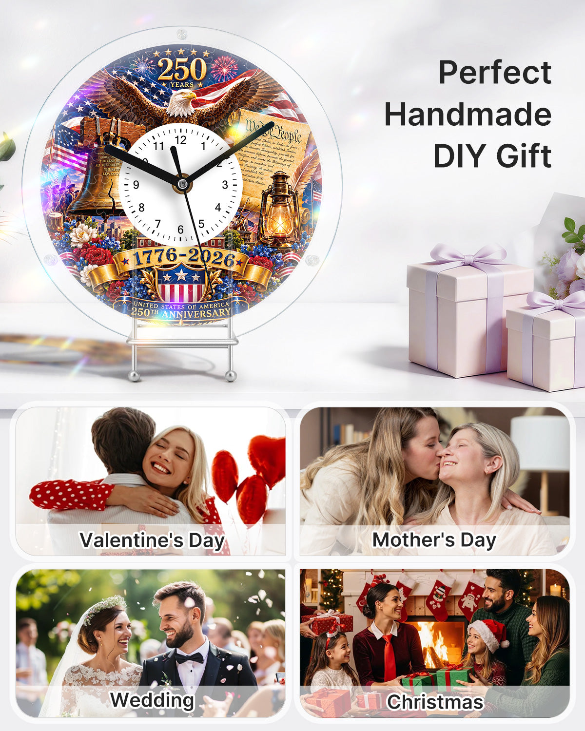 kaayee-clock-kit-america-250th-anniversary-puzzleuhr-regular-size-acryl image 7