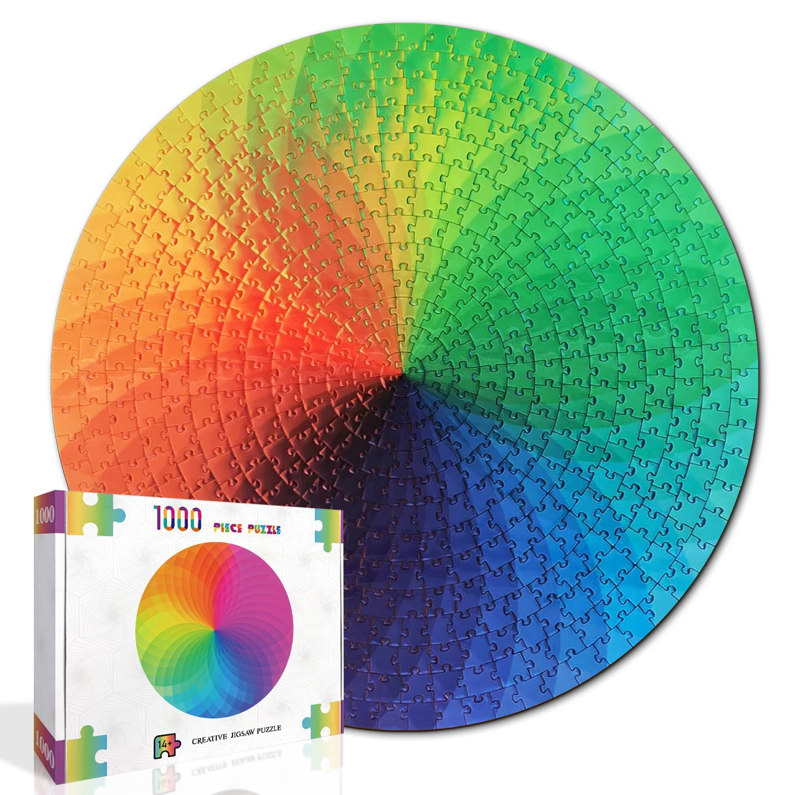 kaayee-prismatic-glow-1000-teile-kartonpuzzle-eco-white-board image 2