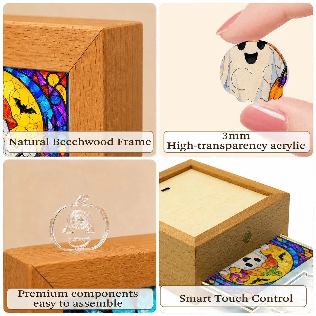 kaayee-night-light-little-ghost-brother-puzzle-nachtlicht image 7