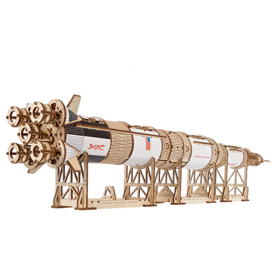 magicholz-mechanischer-bausatz-nasa-saturn-v-mondrover-holzmodell-2er-set image 3