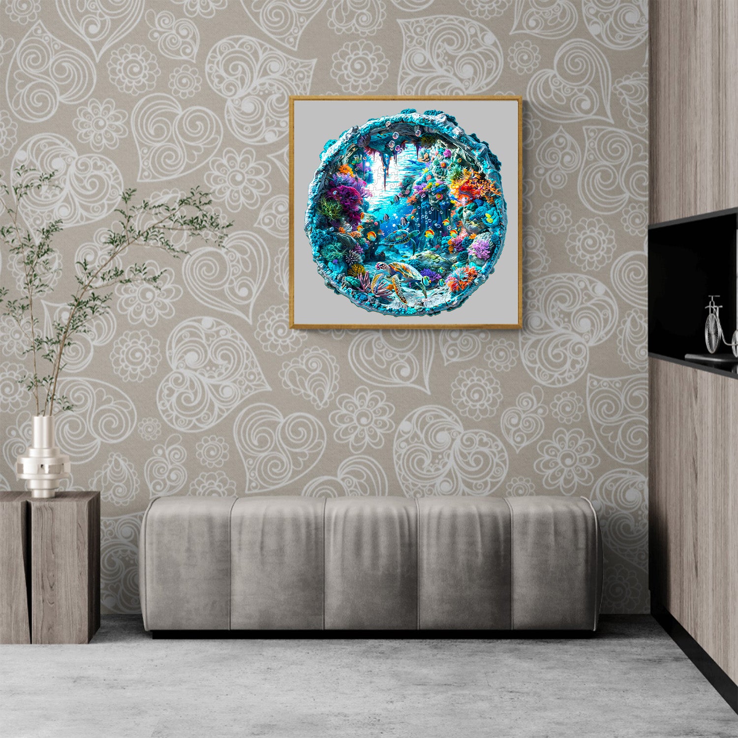 jigfoxy-seabed-holzpuzzle-m-200-teile-meeresmotiv image 8
