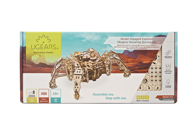 magicholz-mechanischer-bausatz-hexapod-explorer-holzmodell image 8