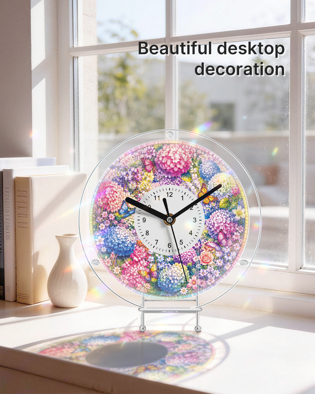 kaayee-clock-kit-hydrangea-symphony-puzzle-uhr-regular-size image 5