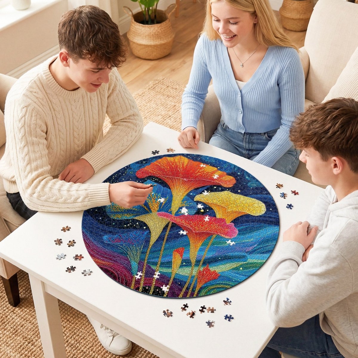 kaayee-garden-of-luminous-bloom-puzzle-1000-teile-eco-white image 8