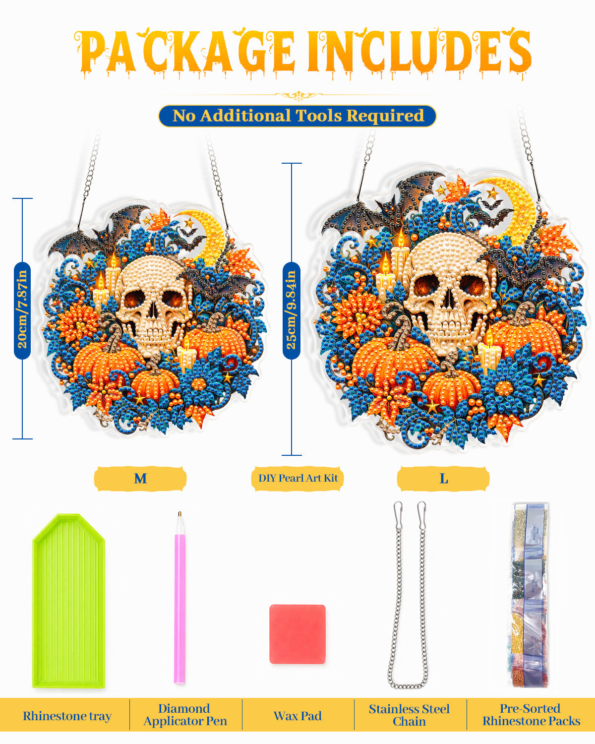 kaayee-halloween-suncatcher-bastelset-20-cm-k-rbis-skull image 7