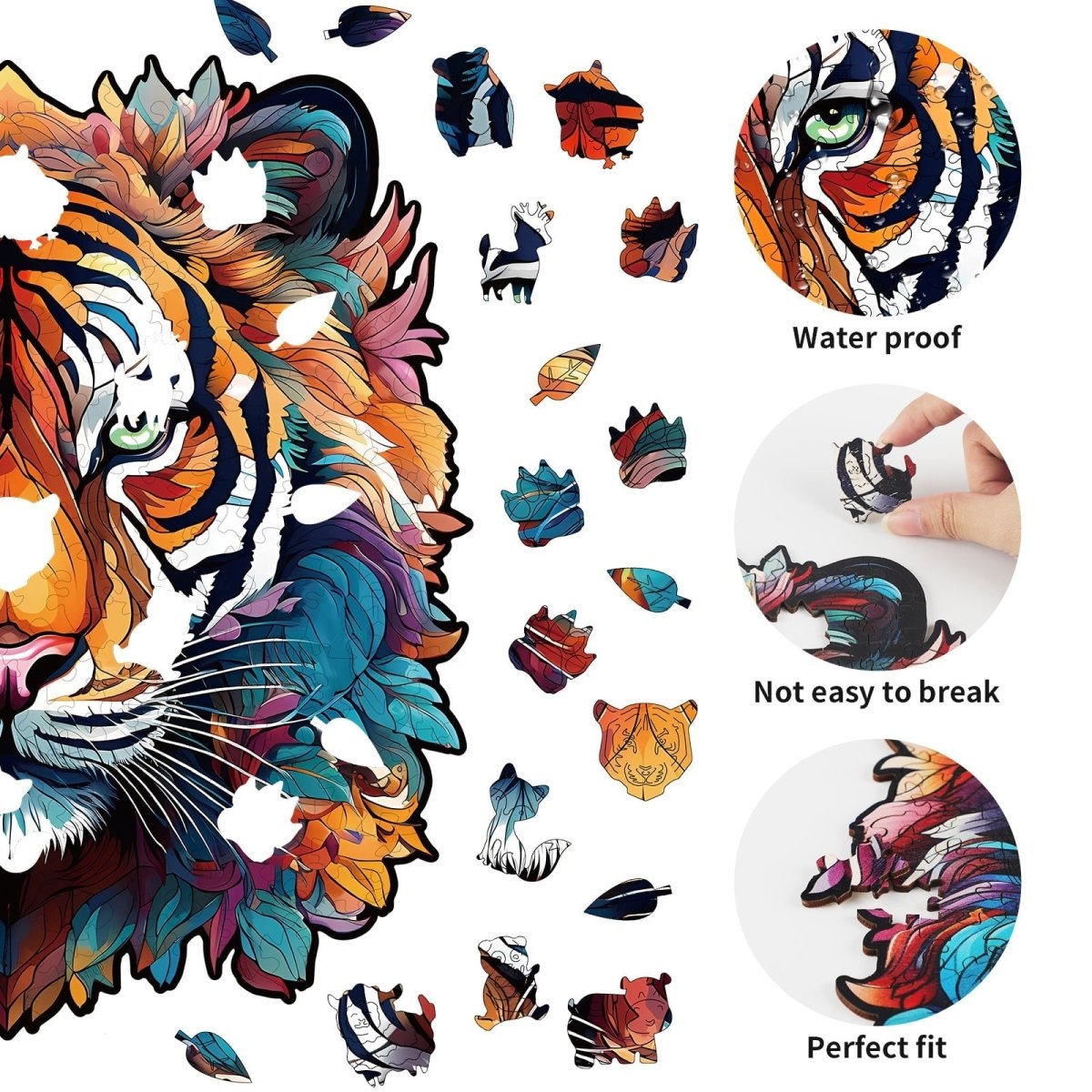 kaayee-wooden-puzzle-tough-tiger-holzpuzzle-medium image 2