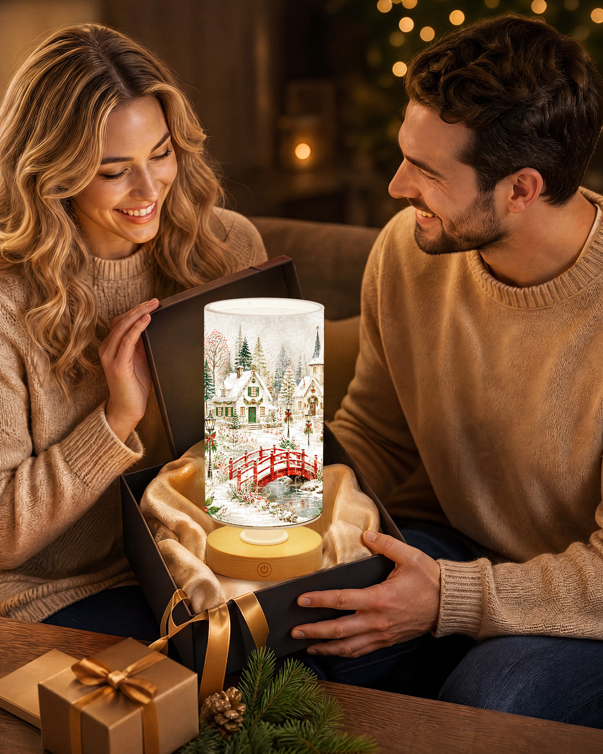 kaayee-night-light-christmas-snow-village-nachtlicht-rund image 8