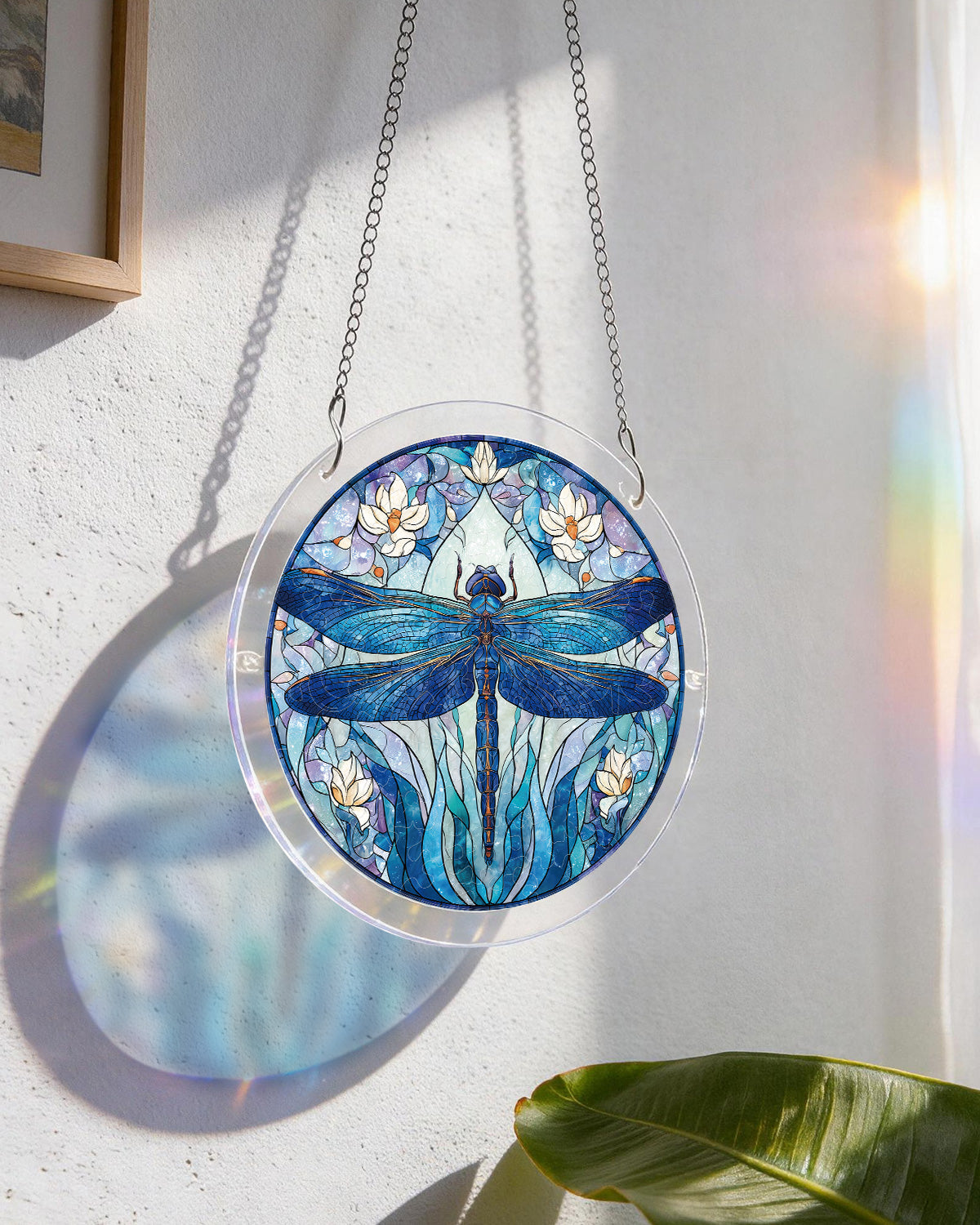 kaayee-moonlit-dragonfly-suncatcher-puzzle-libelle-20-8-cm image 8