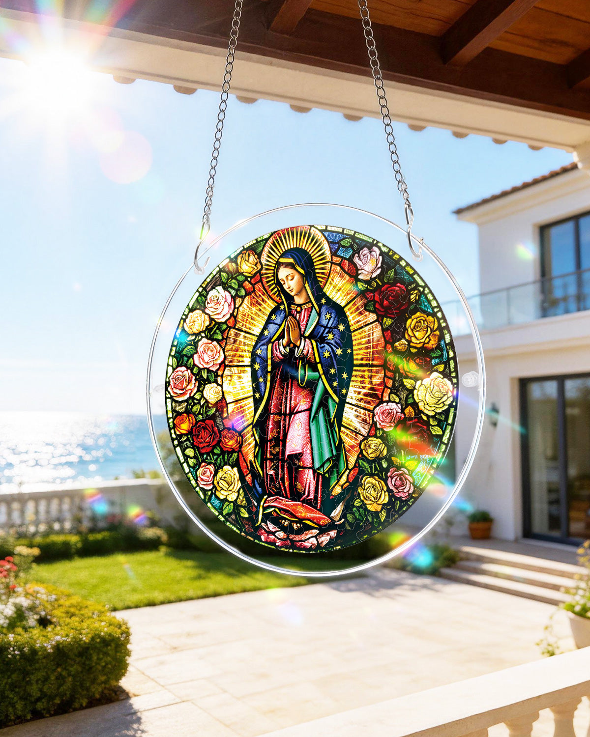 kaayee-suncatcher-light-of-prayer-fensterbild-large-22-6-cm image 8
