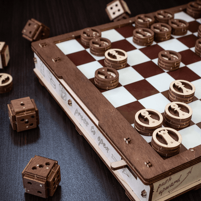 magicholz-spieleset-schach-brettspiel-holzbausatz-2-in-1 image 5