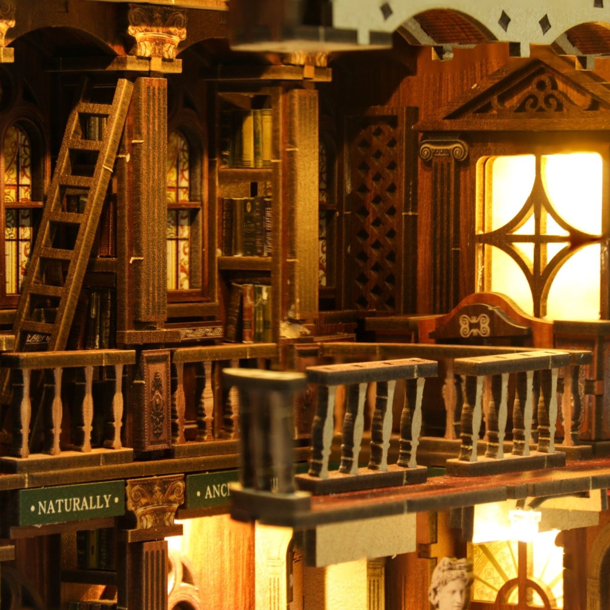 kaayee-book-nook-kit-philosophical-library-booknook image 6