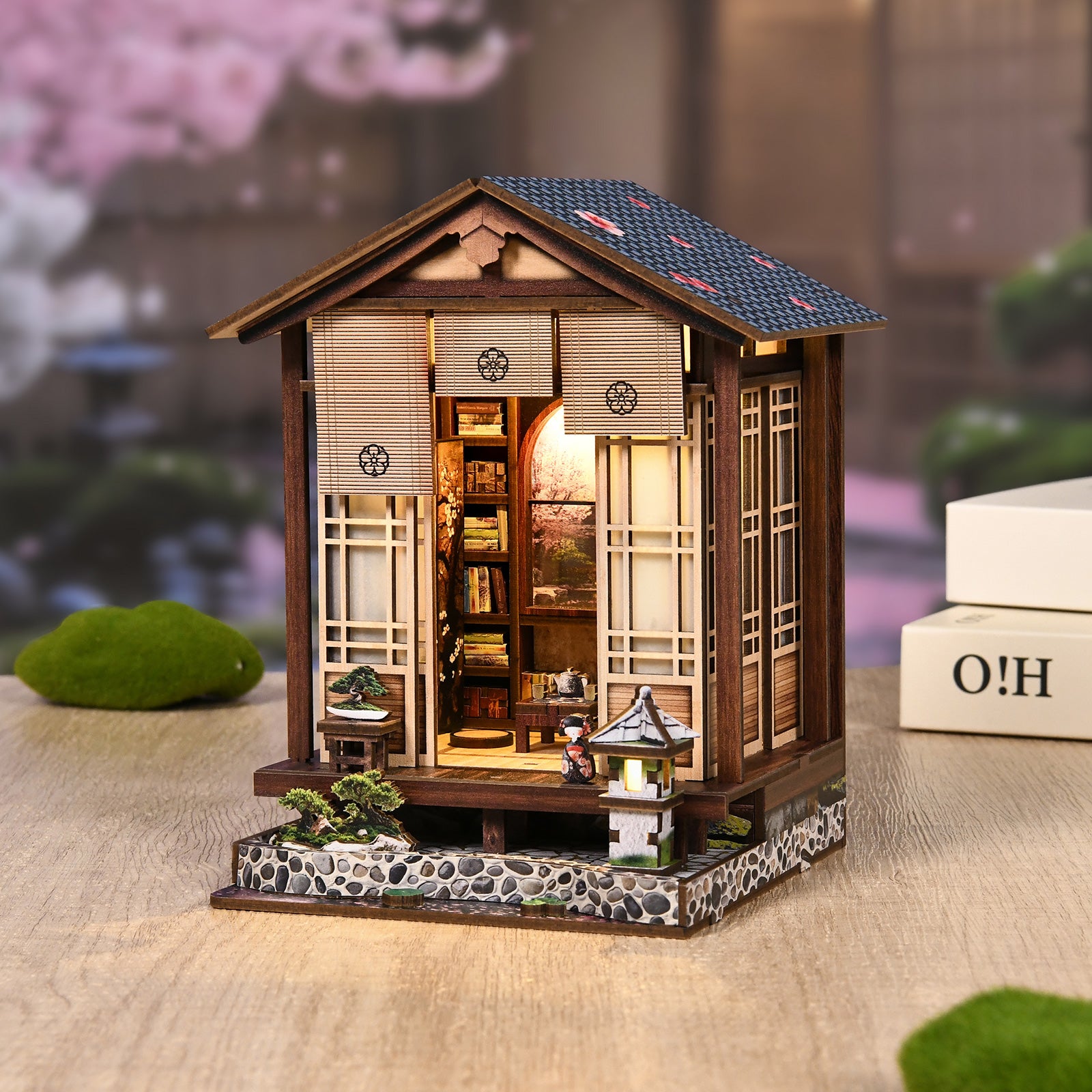 kaayee-miniature-house-moss-lantern-garden-miniaturhaus-japan-diy image 2