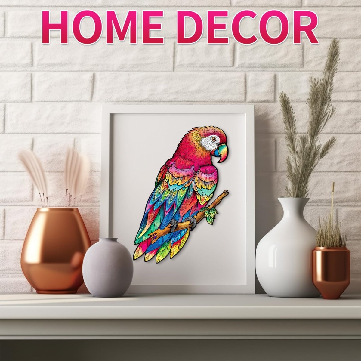 kaayee-wooden-puzzle-lovely-parrot-holzpuzzle-medium image 5