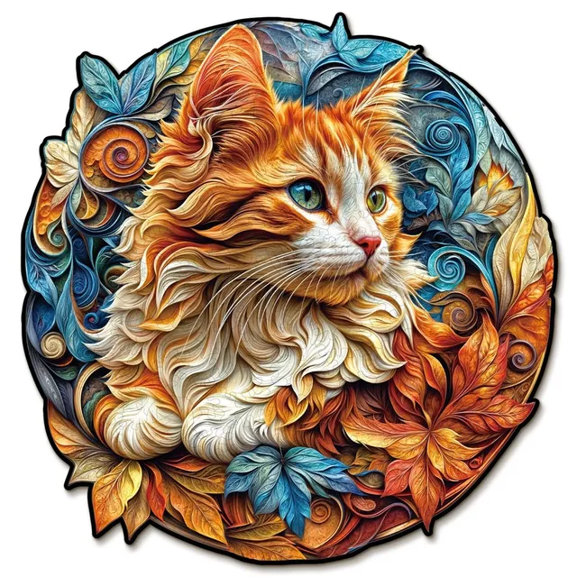 kaayee-wooden-puzzle-curious-kitten-holzpuzzle-katze image 1