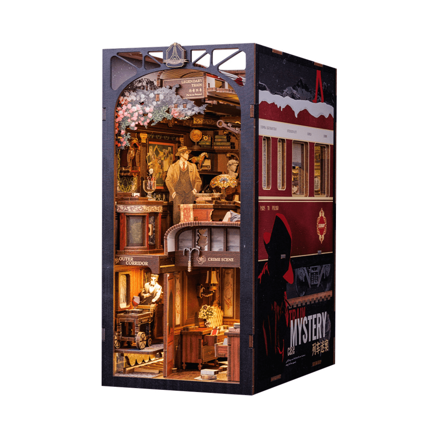 magicholz-train-mystery-book-nook-led-krimi-zug-bastelset image 7