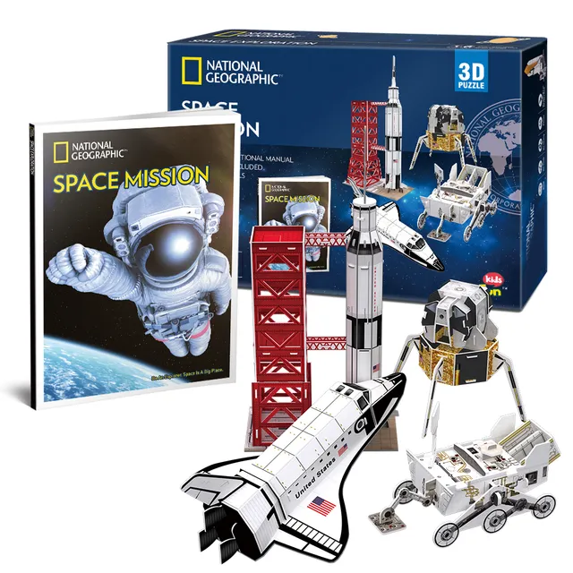 cubic-fun-explorer-ds0971h-space-mission-3d-puzzle-weltraum image 1
