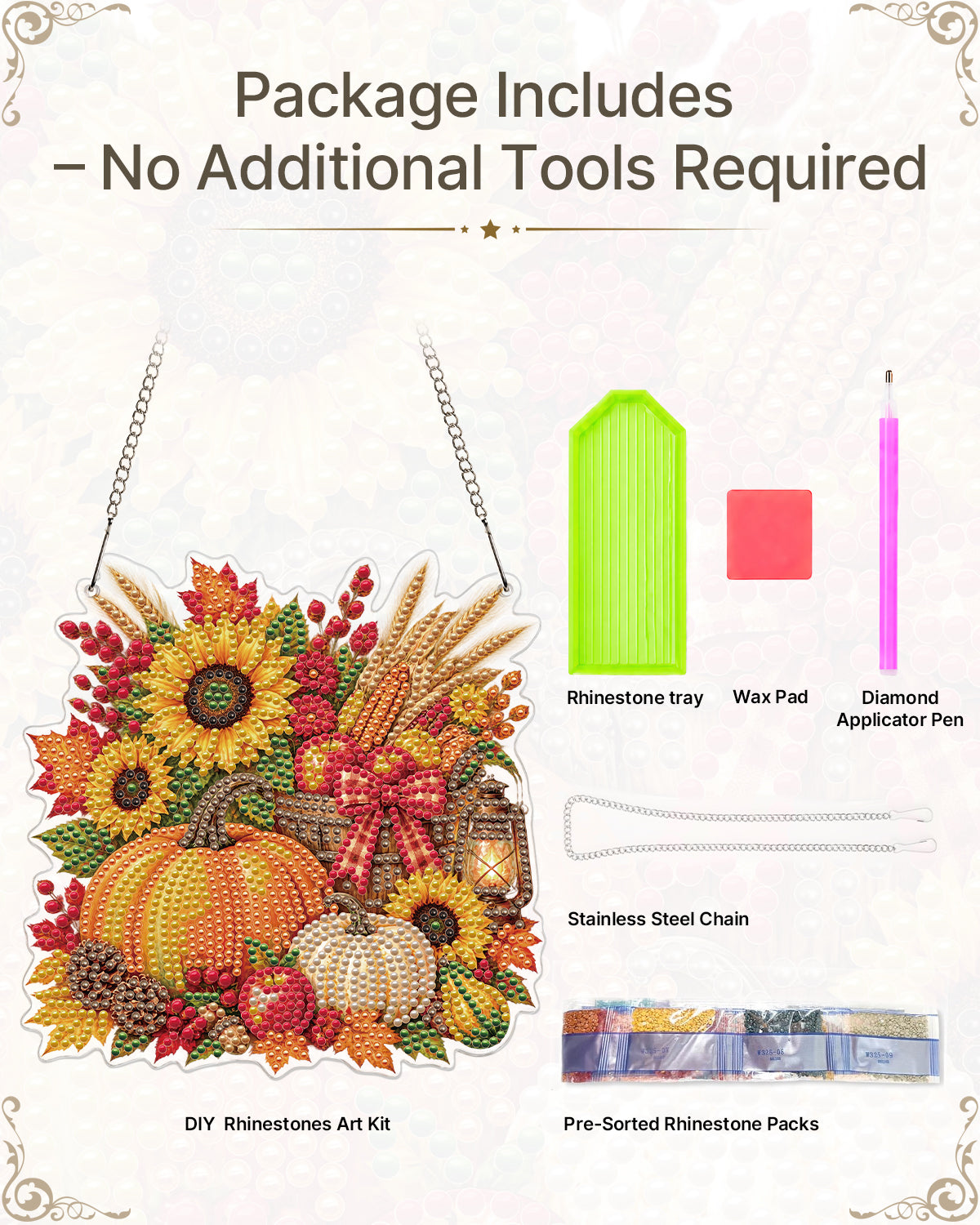 kaayee-suncatcher-puzzle-harvest-perlenbild-20-cm image 6