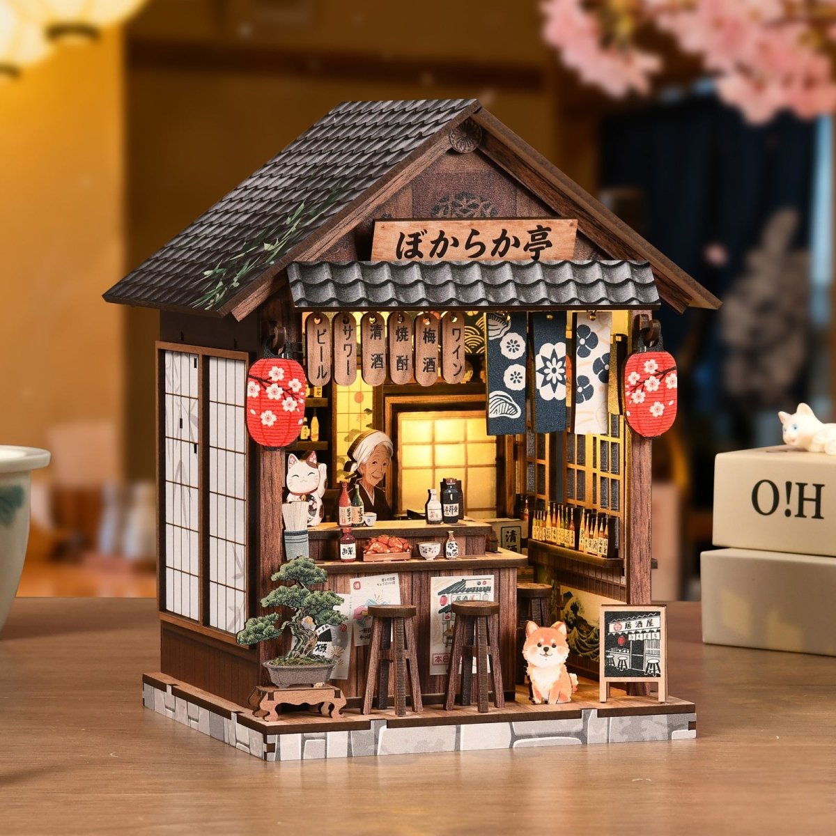 kaayee-miniature-house-mellow-pub-miniaturhaus-japanische-kneipe image 2