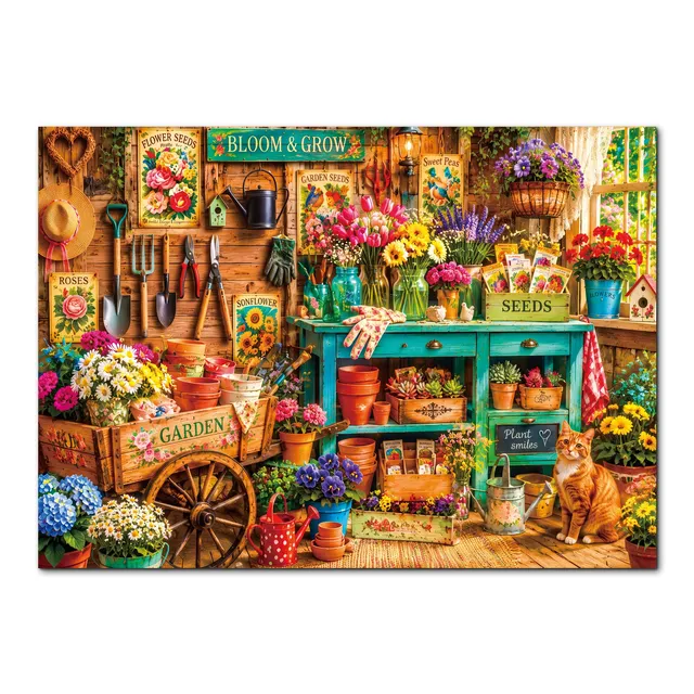 kaayee-cardboard-bloom-grow-puzzle-1000-teile-standard-edition image 1