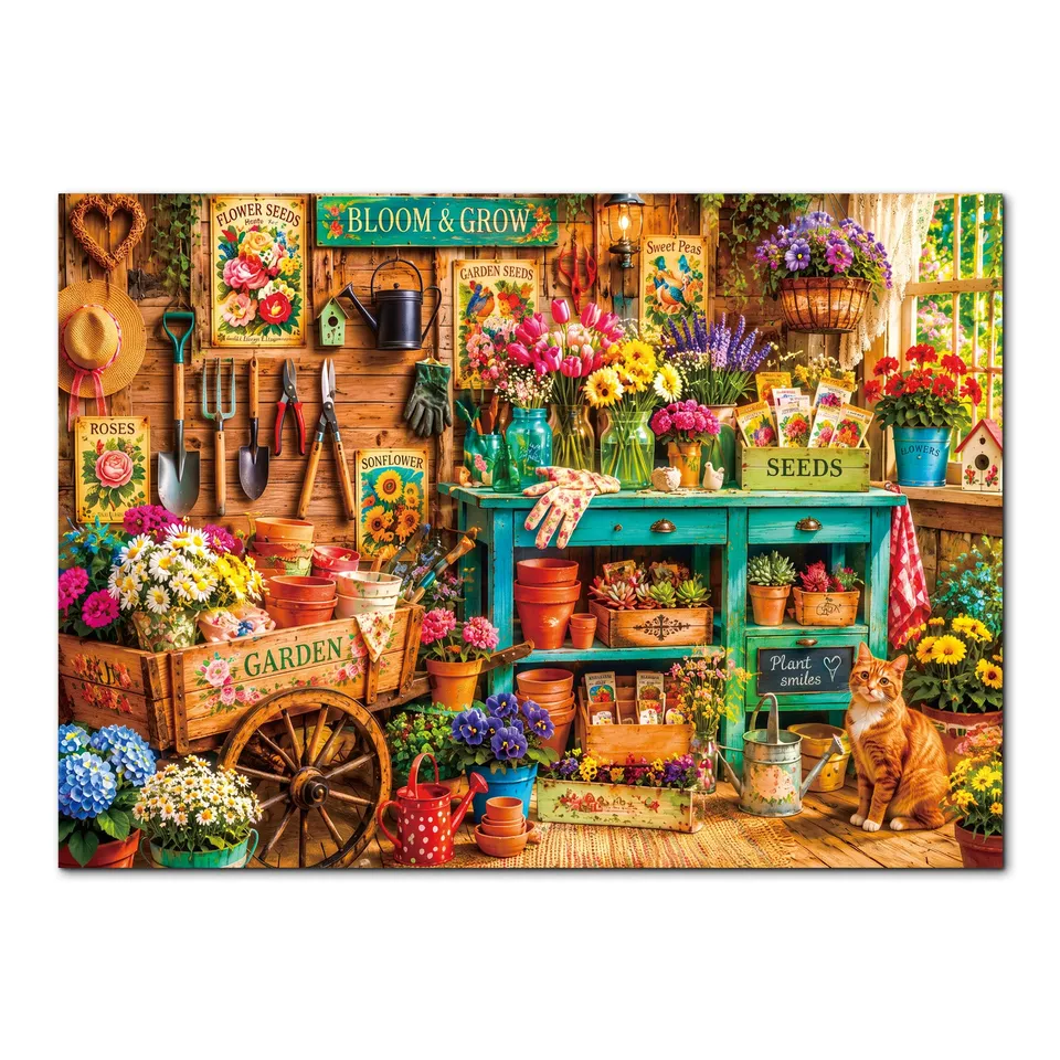 kaayee-cardboard-bloom-grow-puzzle-1000-teile-standard-edition image 1