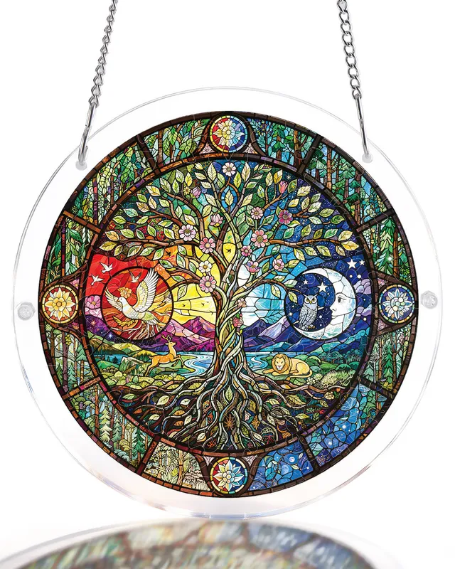 kaayee-tag-und-nacht-suncatcher-medium-fensterbild-20-8-cm image 1