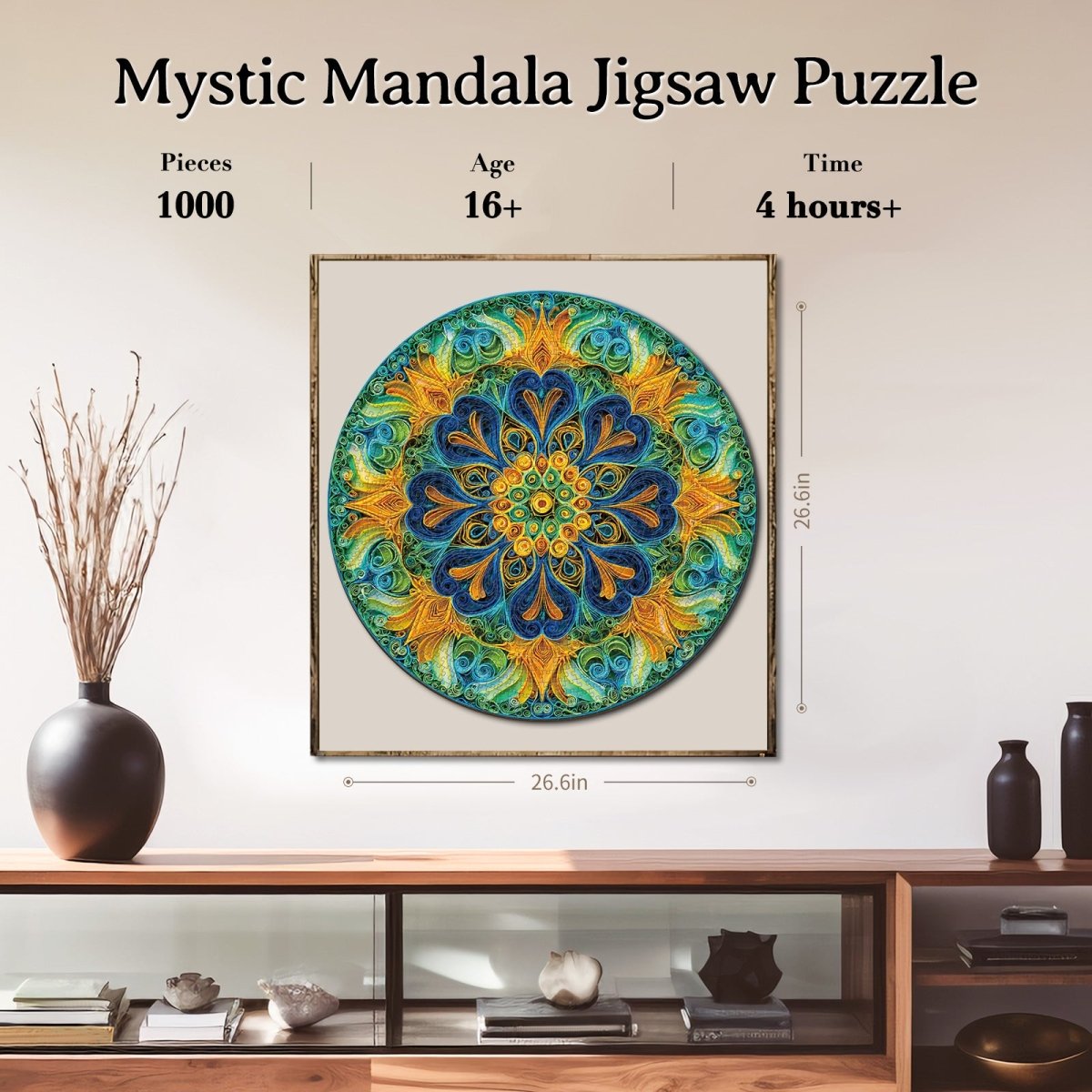 kaayee-mystic-mandala-1000-teile-puzzle-standard image 4