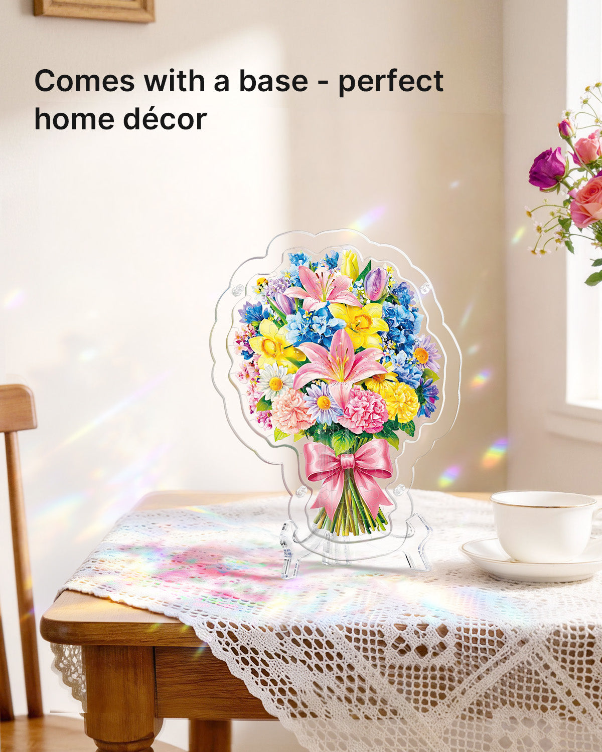kaayee-suncatcher-puzzle-pink-lily-daffodil-acryl-sonnenf-nger-rosa image 7