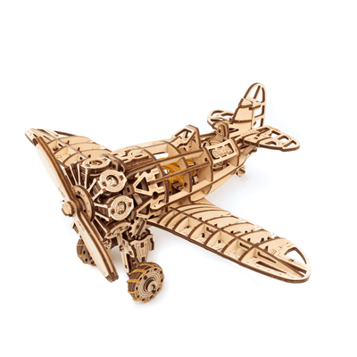 magicholz-mechanisches-flugzeug-3d-bausatz-holz-propeller image 6